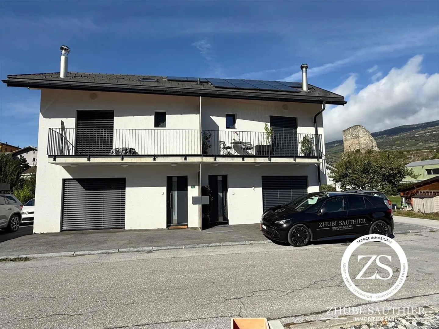 Los von 2 modernen Doppelhaushälften mit 3,5 Zimmern in Chalais - Foto 5 von 7