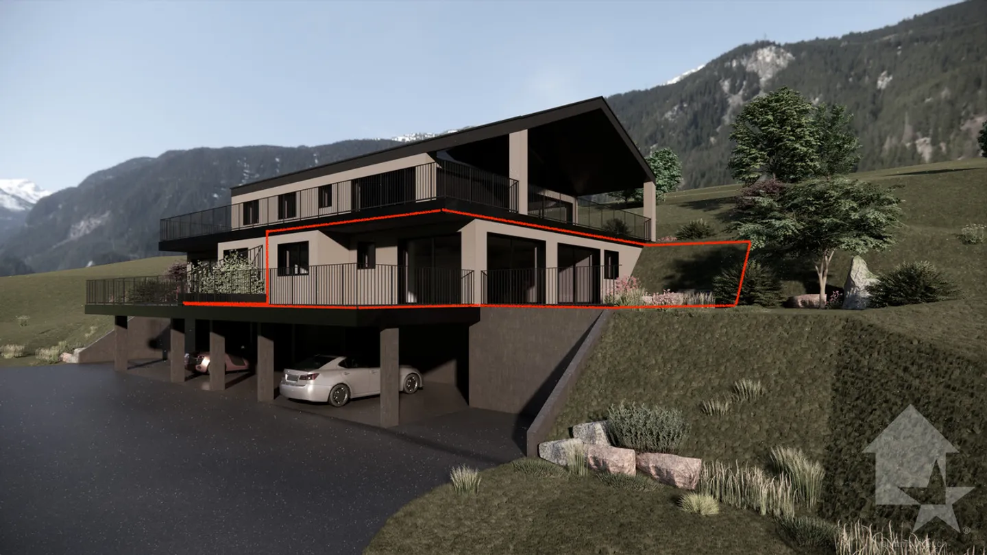 Appartement avec 3,5 pièces à Veysonnaz avec jardin et deux places de parking - Photo 3 sur 6