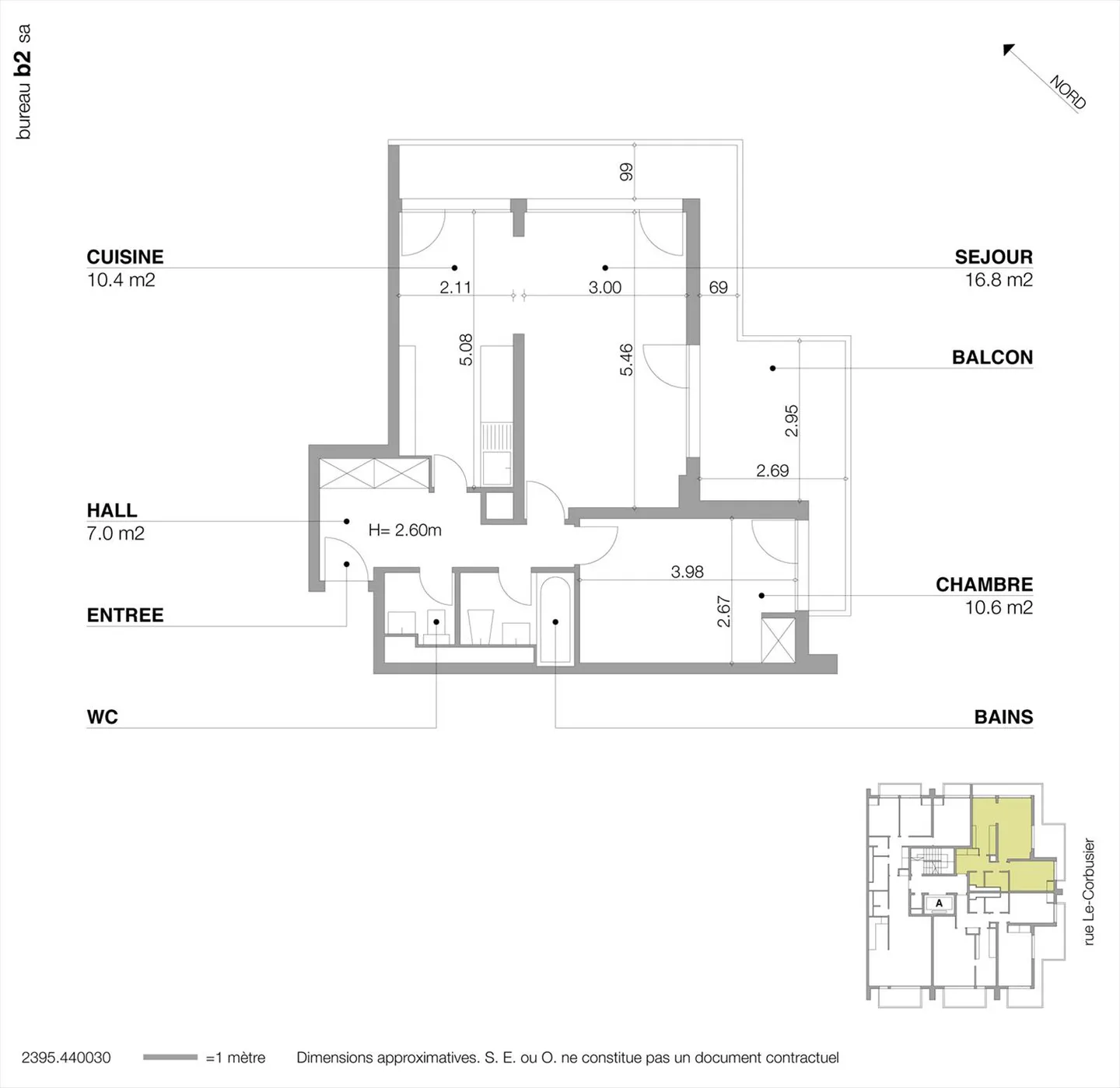 Appartement 3 pièces - Photo 5 sur 5