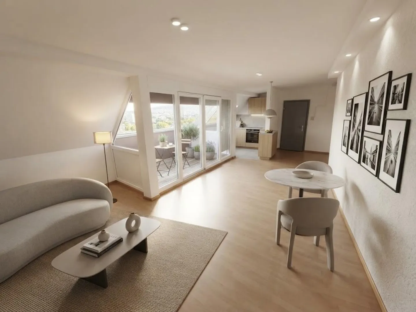 Penthouse de rêve avec vue imprenable sur Zurich ! - Photo 1 sur 9