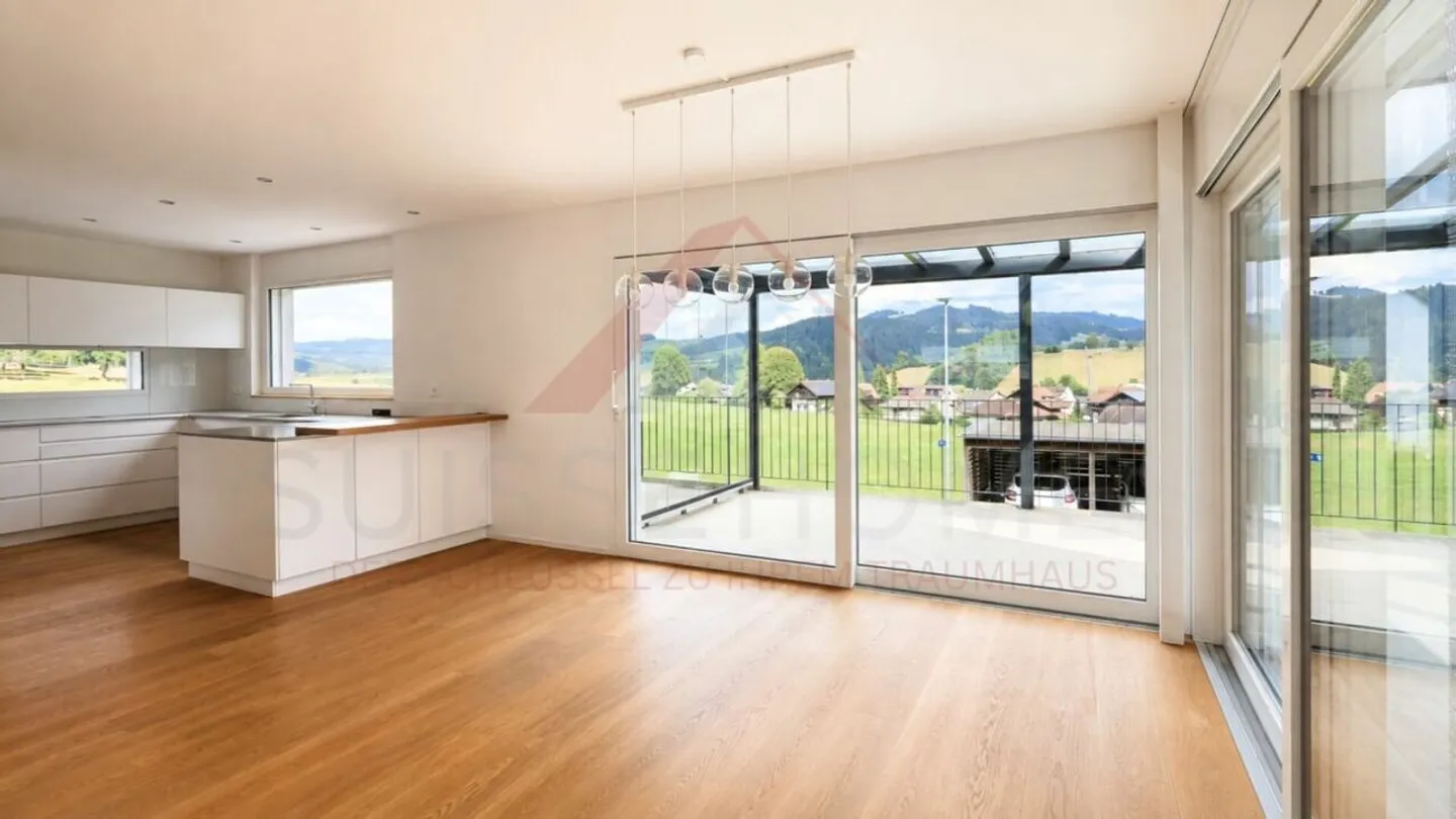Modernes 6.5-Zimmer-Einfamilienhaus mit grosszügigem Garten in Signau - Foto 6 von 23