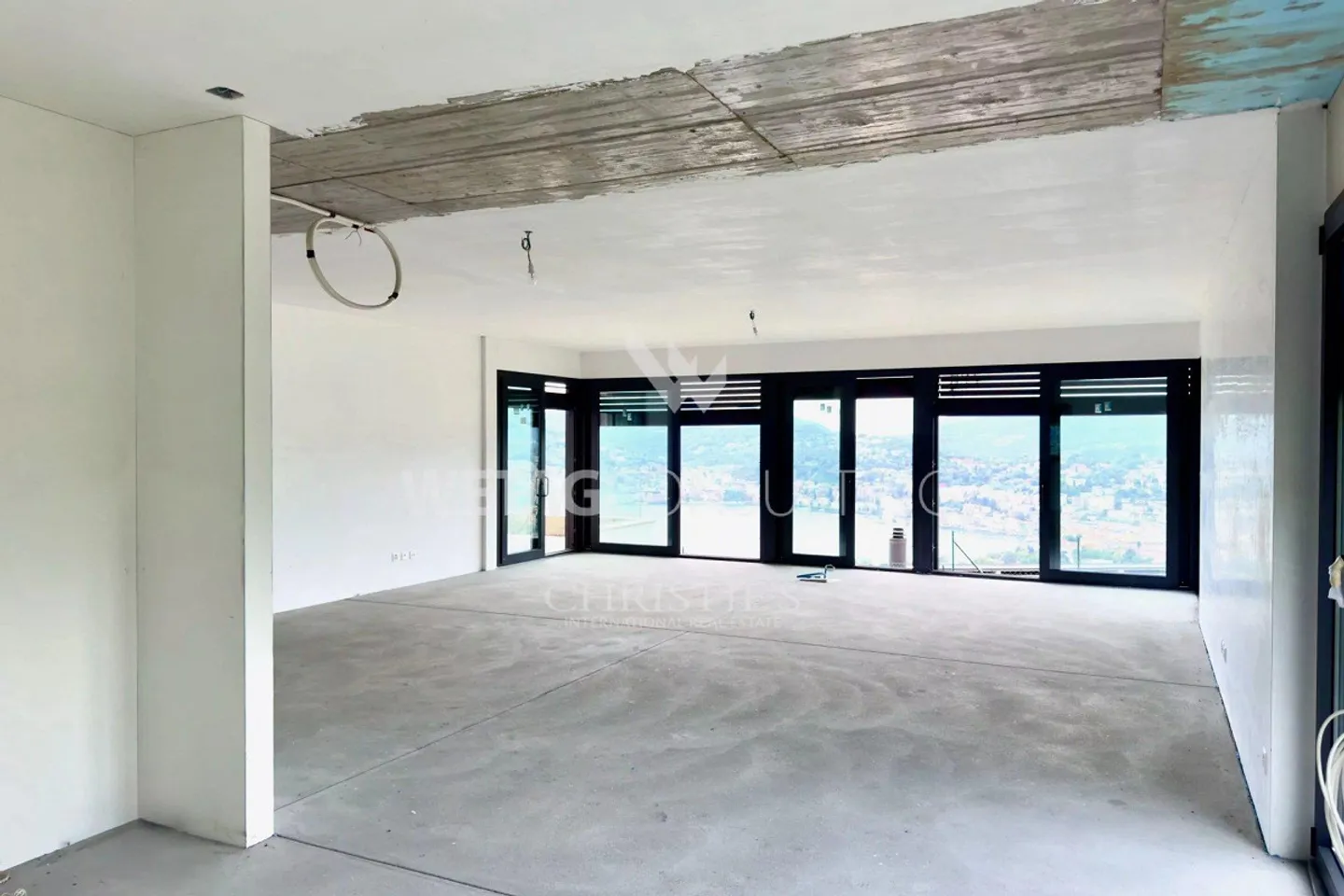 Appartamento in costruzione a Lugano-Albonago con giardino privato e vista sul lago - Foto 3 di 12