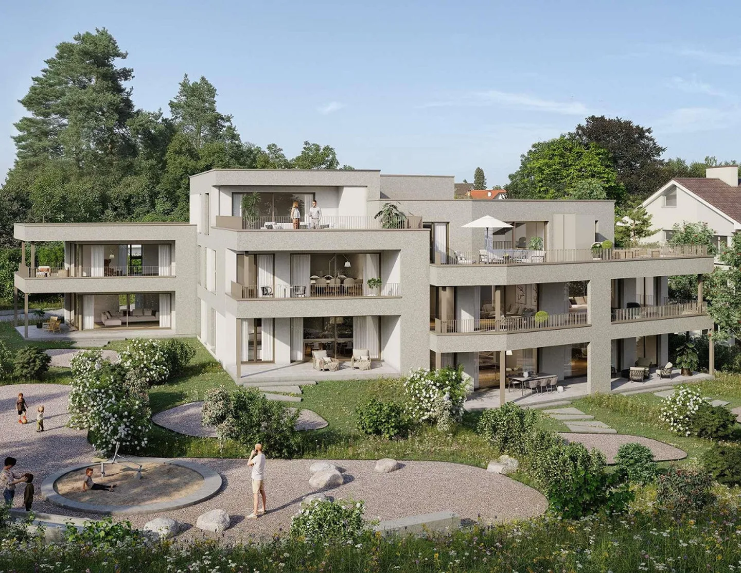 Appartamento nuovo 2.5 locali nel quartiere Breite "Sunneburgguet" - Foto 4 di 4