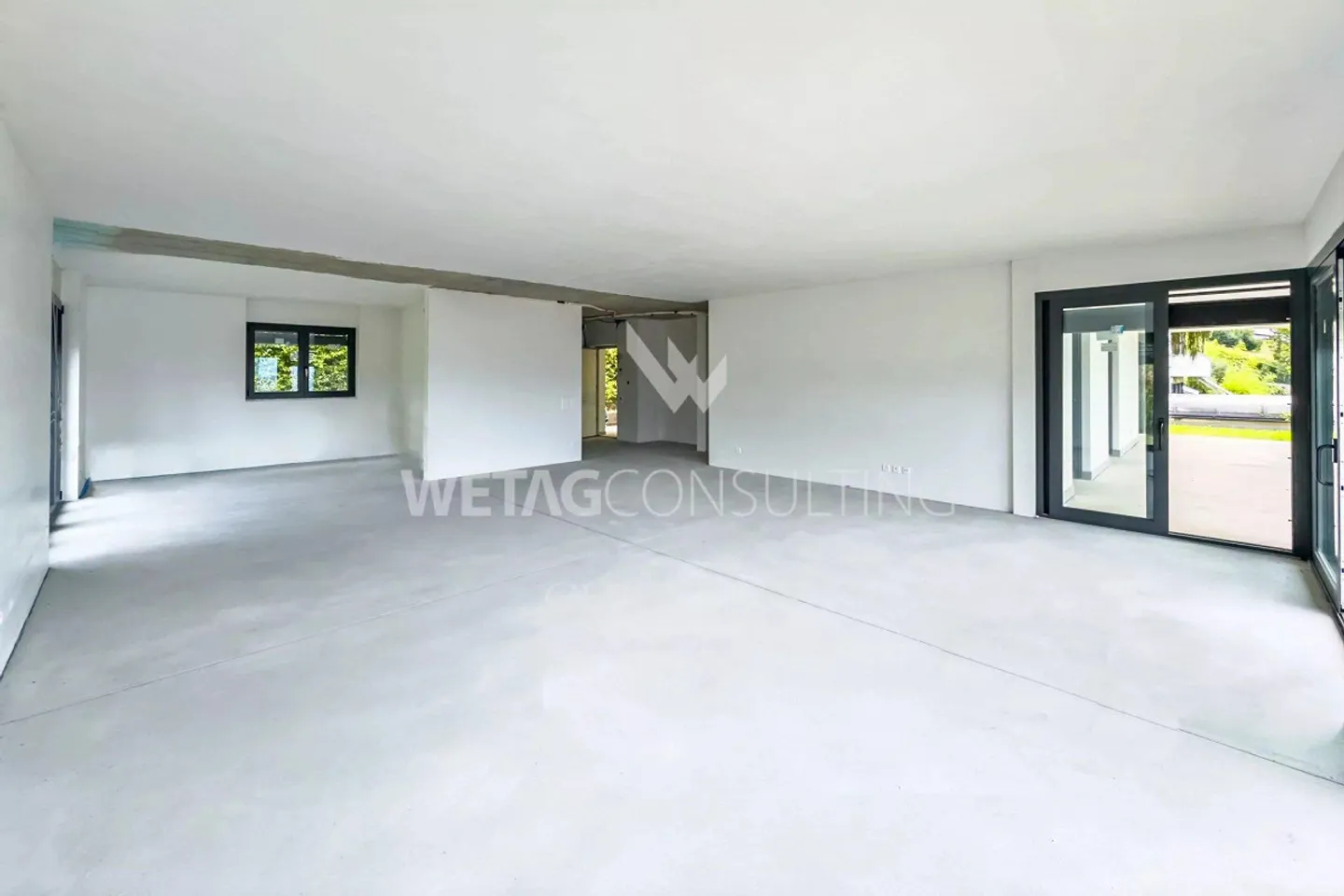 Appartamento in costruzione a Lugano-Albonago con giardino privato e vista sul lago - Foto 4 di 12