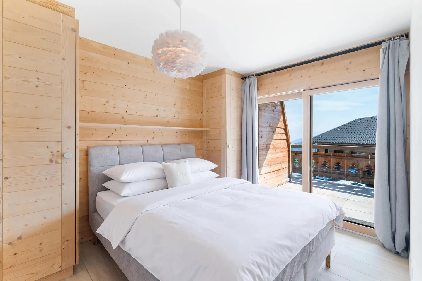 Appartement élégant de 3,5 pièces avec balcon au cœur de Nendaz - Photo 5 sur 9