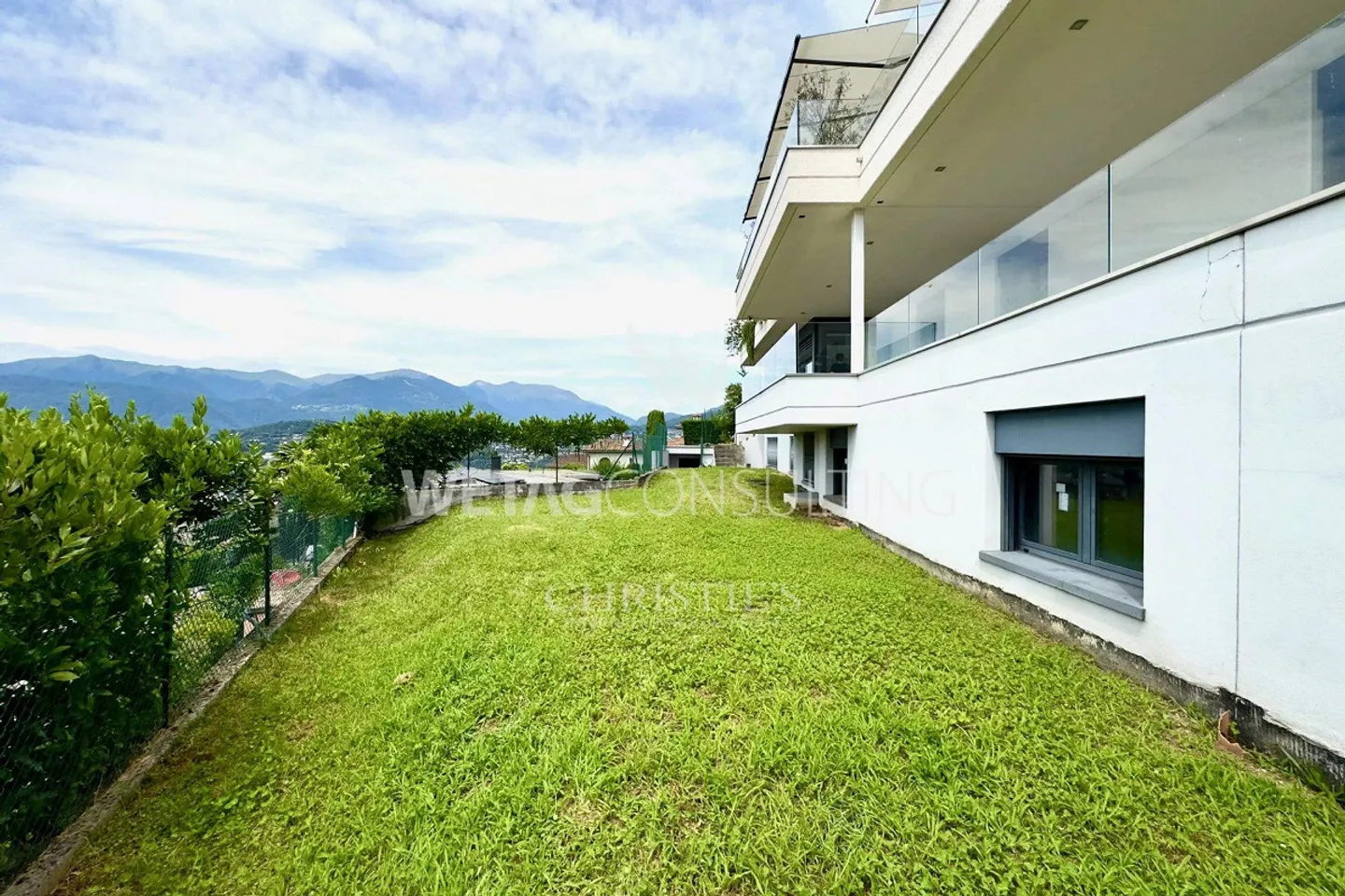 Appartamento in costruzione a Lugano-Albonago con giardino privato e vista sul lago - Foto 10 di 12