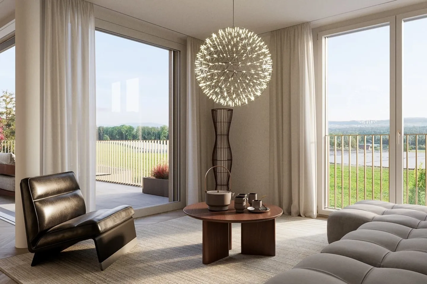 Nouveau projet de construction HIROKI : appartement en attique de 4,5 pièces - Photo 9 sur 10