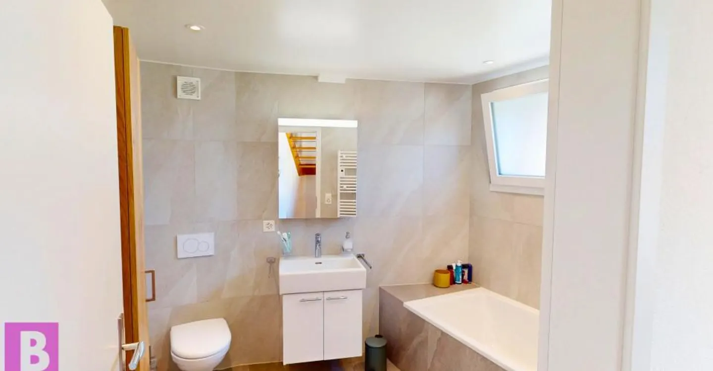 Esprit maison pour ce superbe triplex familial de 4 chambres à Yens - Photo 9 of 19