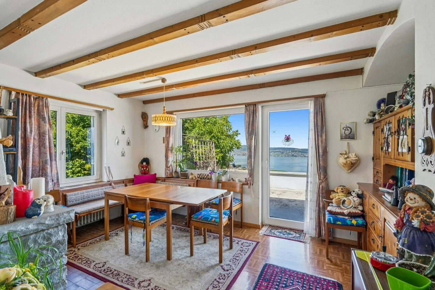 Casa unifamiliare indipendente con vista libera sul lago di Zurigo - Foto 11 di 13