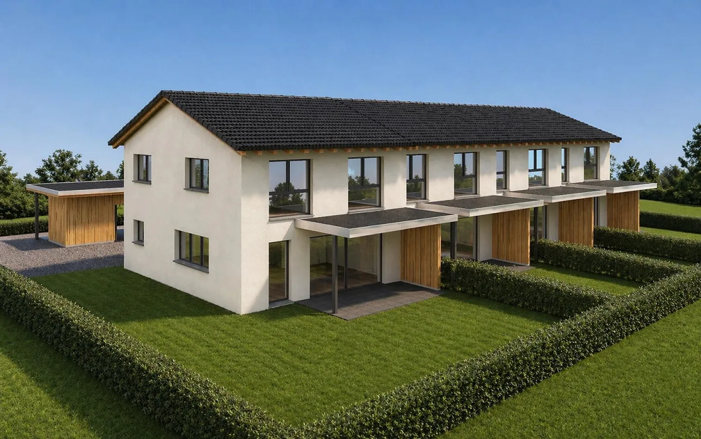 4 Terraced Single-Family Houses - Photo 1 of 3
