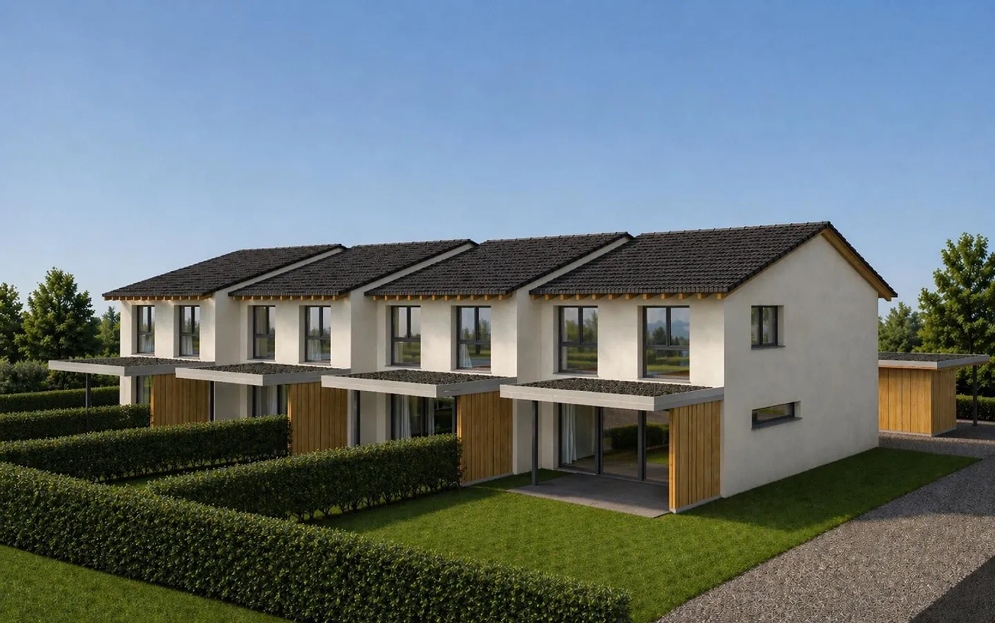 4 Terraced Single-Family Houses - Photo 3 of 3