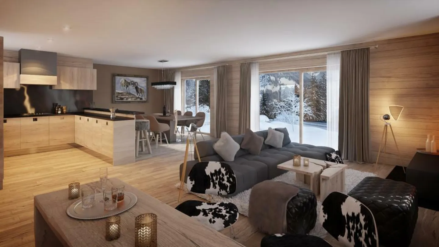 Gryon/ À vendre magnifique chalet de 6,5 pièces - Photo 12 sur 14