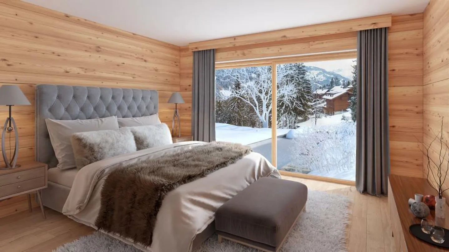 Gryon/ À vendre magnifique chalet de 6,5 pièces - Photo 13 sur 14
