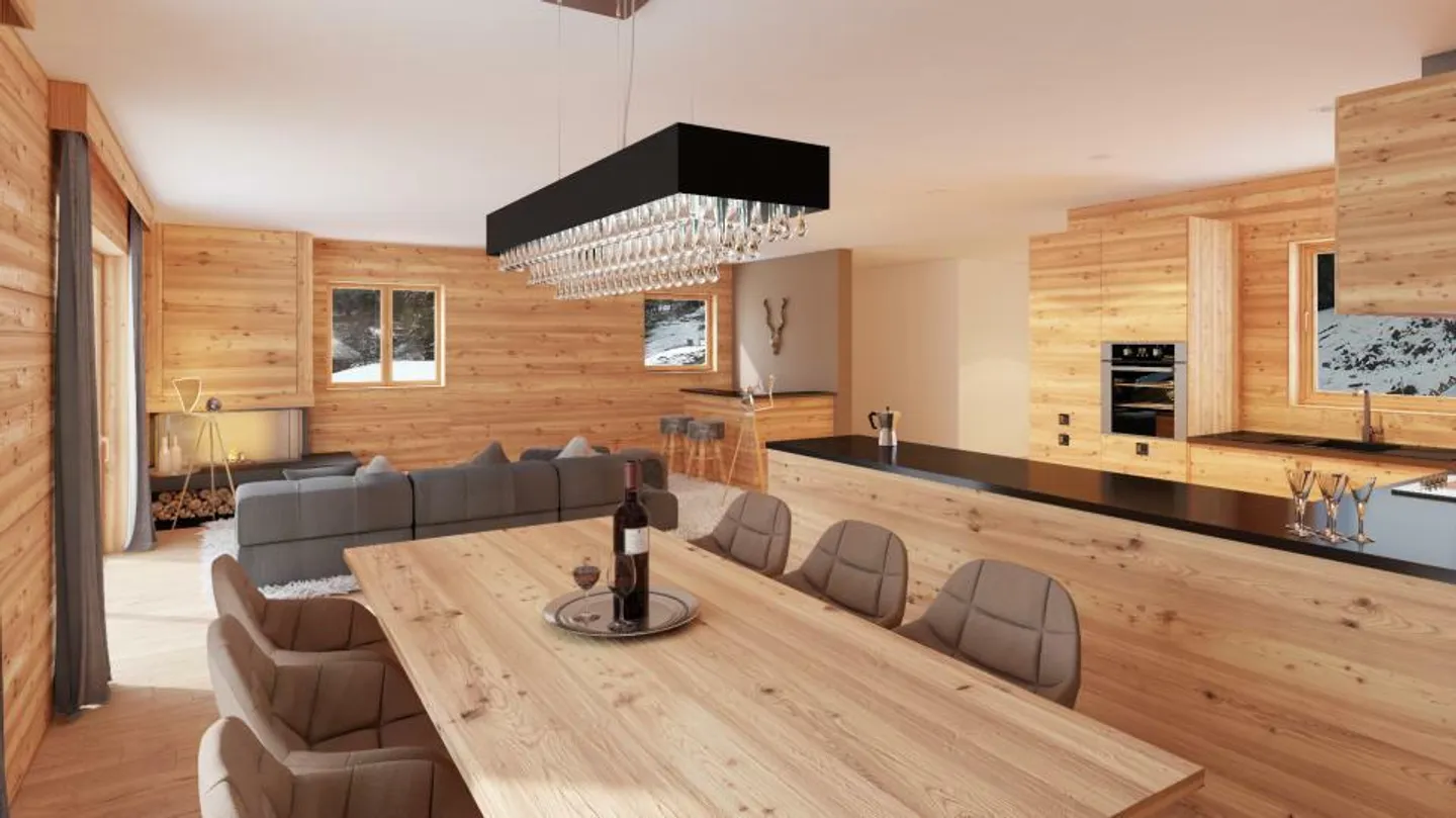 Gryon/ À vendre magnifique chalet de 6,5 pièces - Photo 14 sur 14