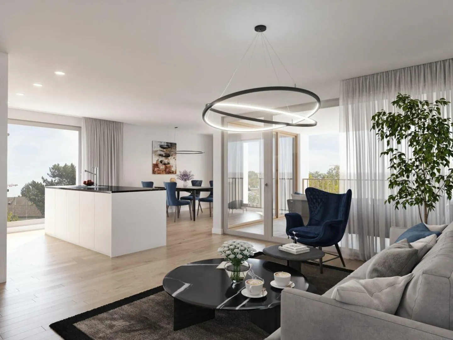 Wohnen mit Komfort letzte Wohnung im Neubau C22 Sursee - Foto 3 von 5