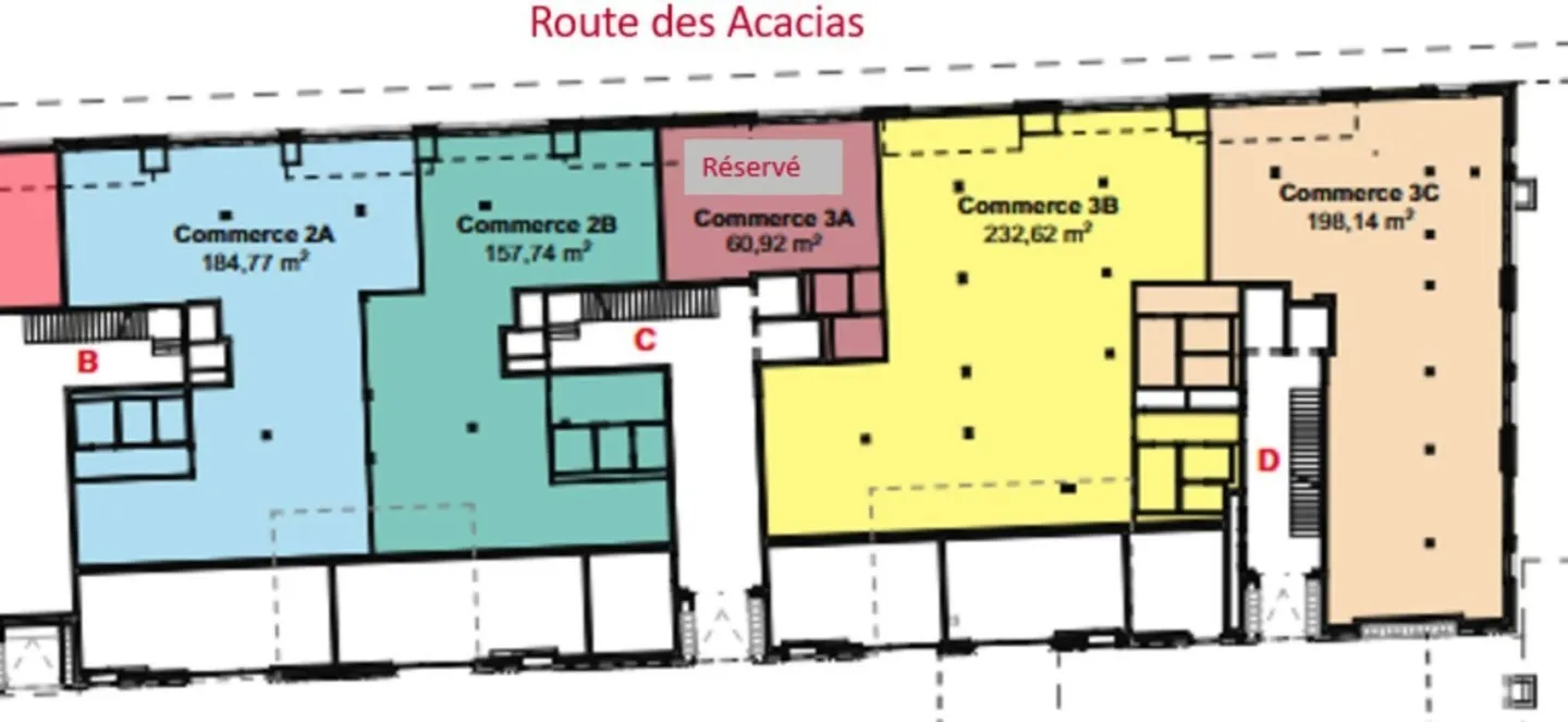 Arcade de 158 m2 - Projet neuf aux Acacias - Photo 8 sur 8
