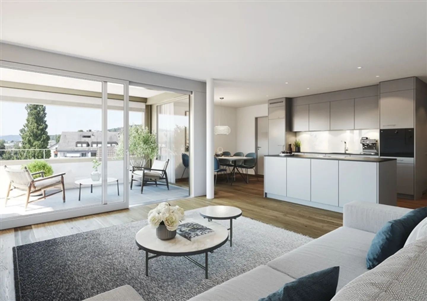 Modern and central 2.5, 3.5, and 4.5-room new apartments - Photo 5 of 7