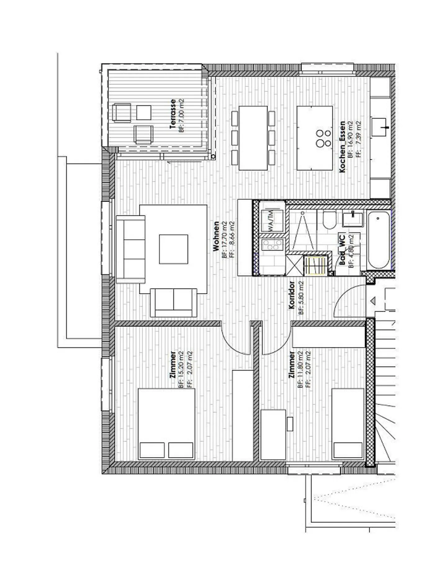 Maison moderne à trois familles - Photo 8 sur 9