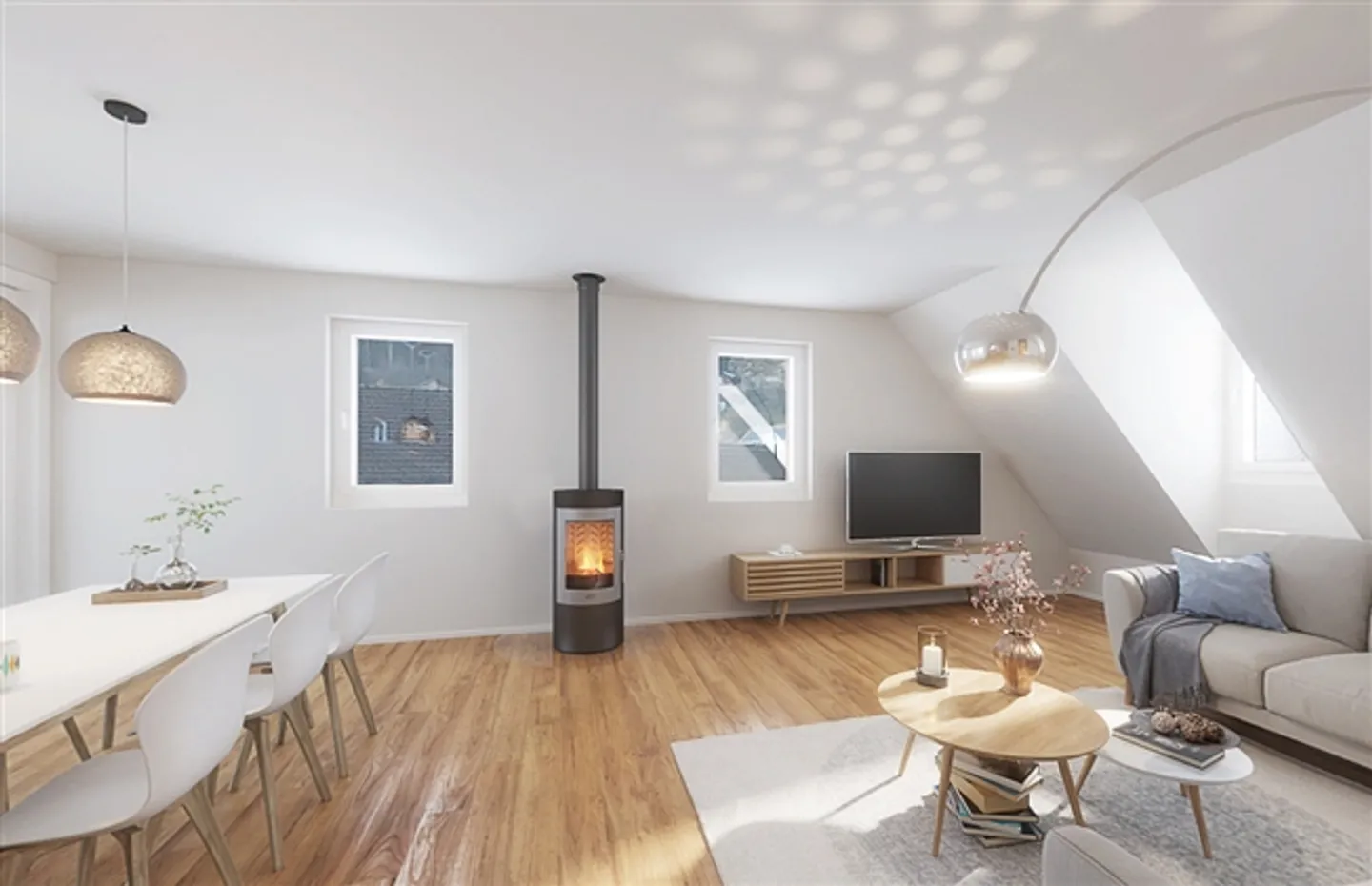 «4½-Zimmer-Maisonette-Wohnung mit Atelier in Ettingen» - Foto 5 von 16