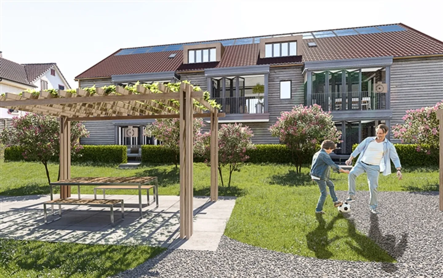 «4½-Zimmer-Maisonette-Wohnung mit Atelier in Ettingen» - Foto 14 von 16