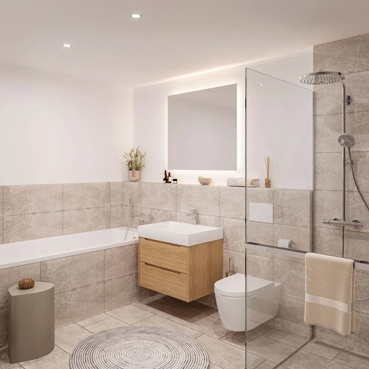Neubau / Erstbezug: MFH "Weitblick" / 3½-Zi.-Maisonette-Wohnung_DG - Foto 8 von 11