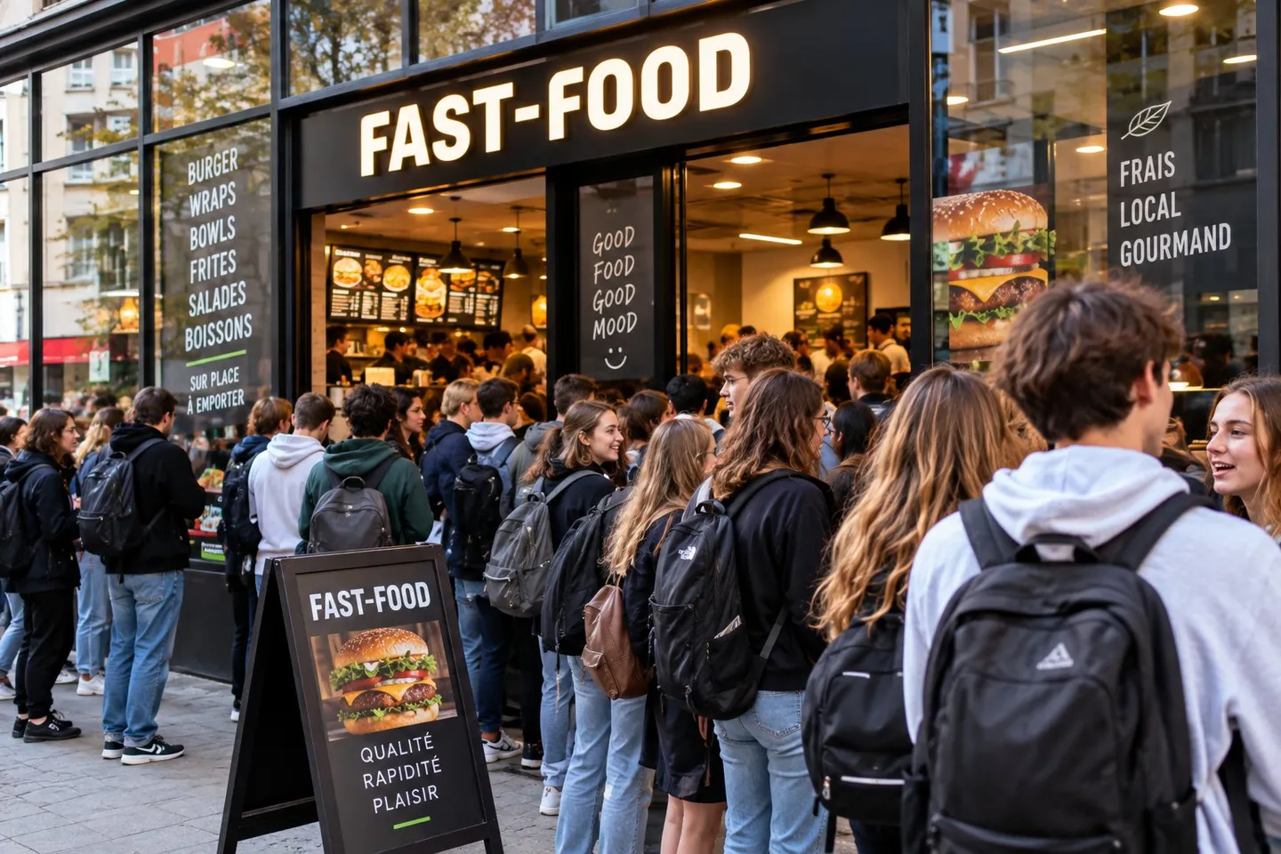 Top Fast-Food Lage in Fribourg - Foto 1 von 1