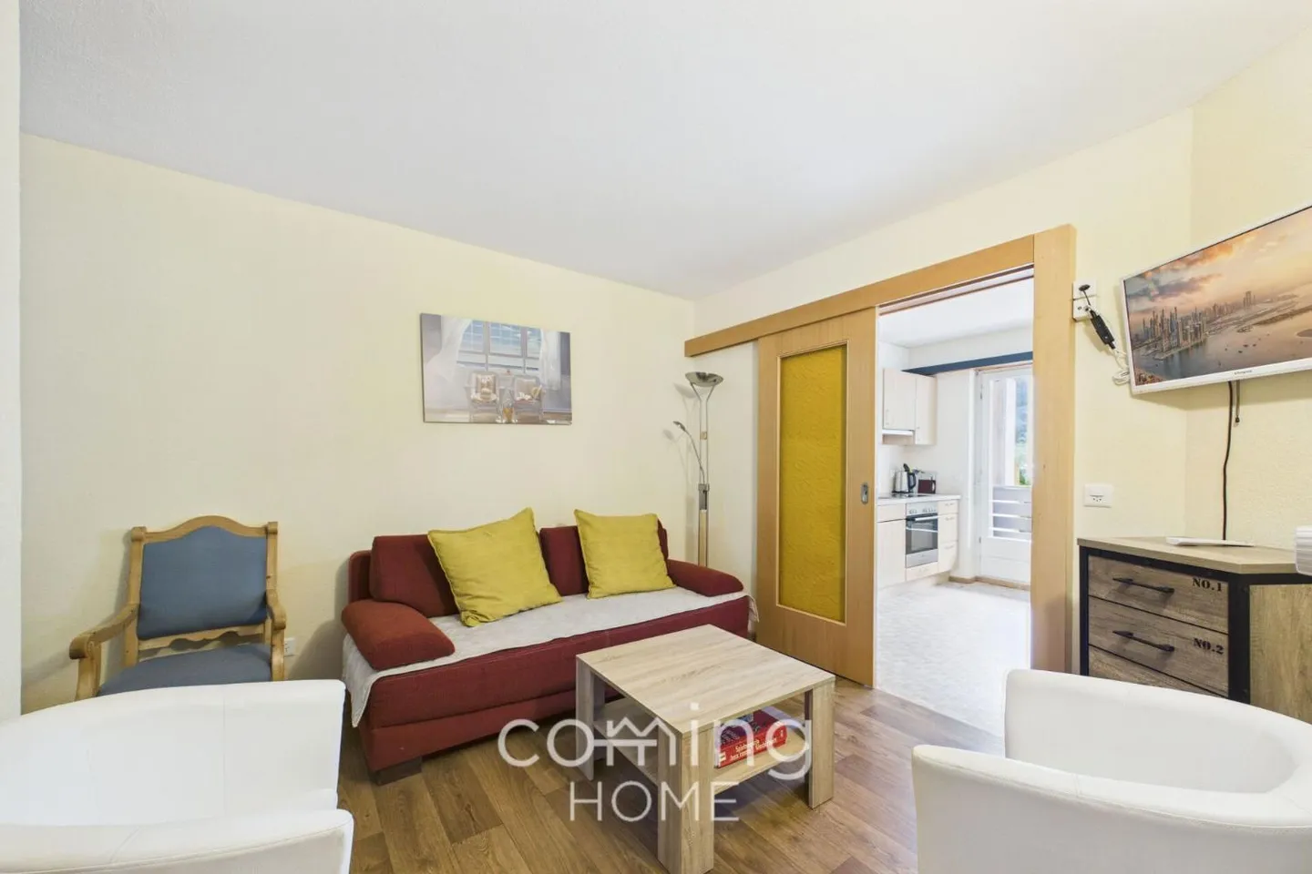 Charmante Wohnung mit Bergblick - Foto 3 von 11