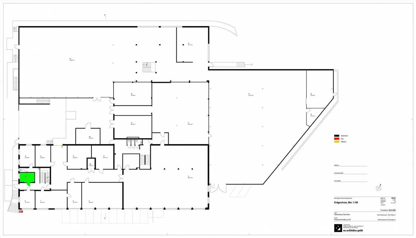 Gemütlicher Büroraum in Kaltbrunn - Foto 6 von 6