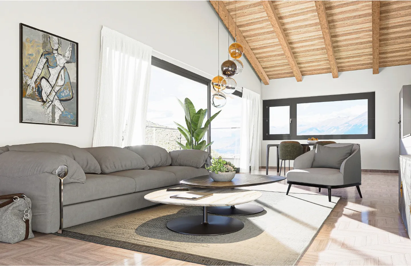 3,5 stanze con giardino in un nuovo complesso residenziale - Foto 1 di 4