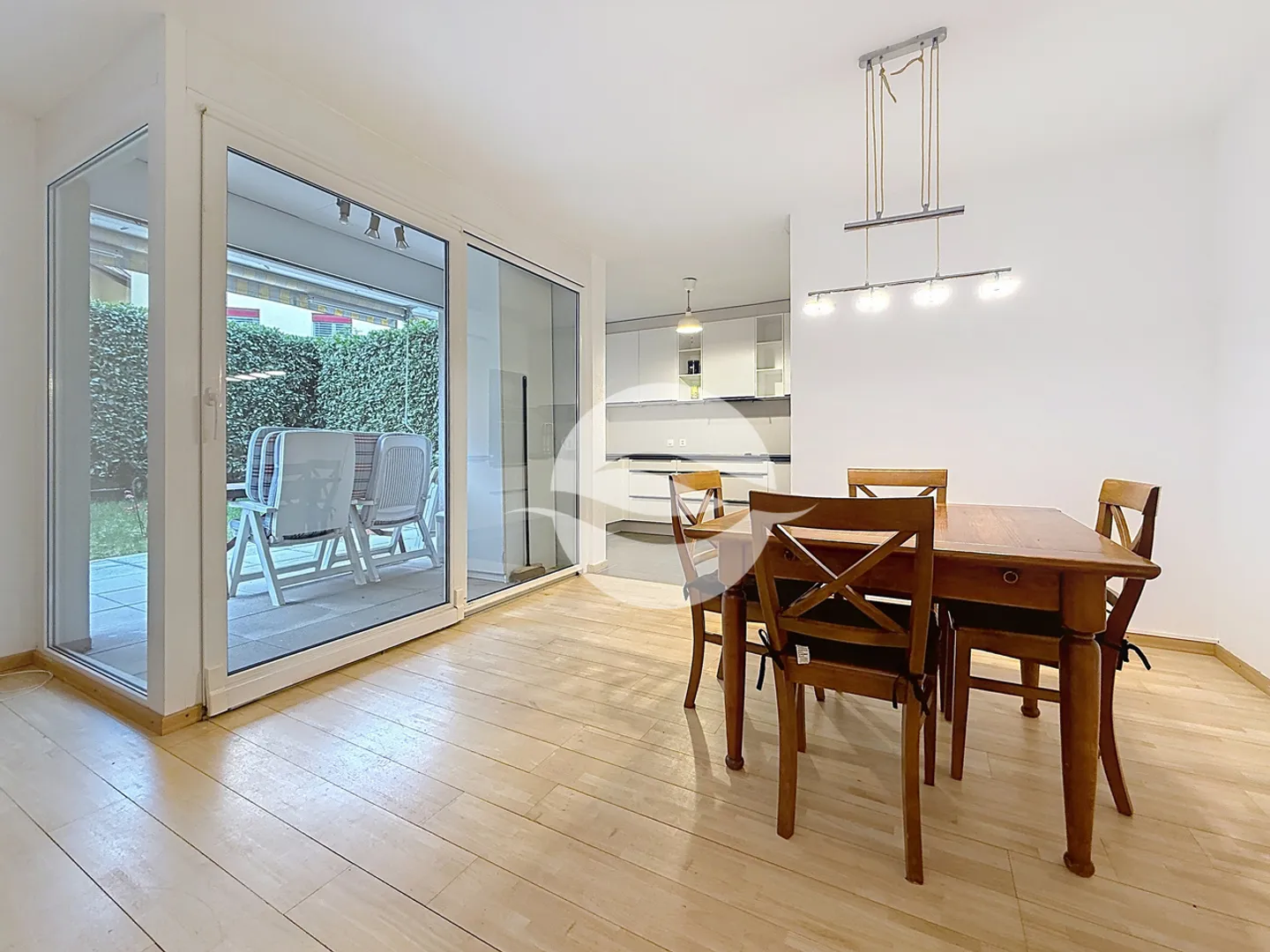 Möbliertes Apartment mit Garten - Foto 3 von 9