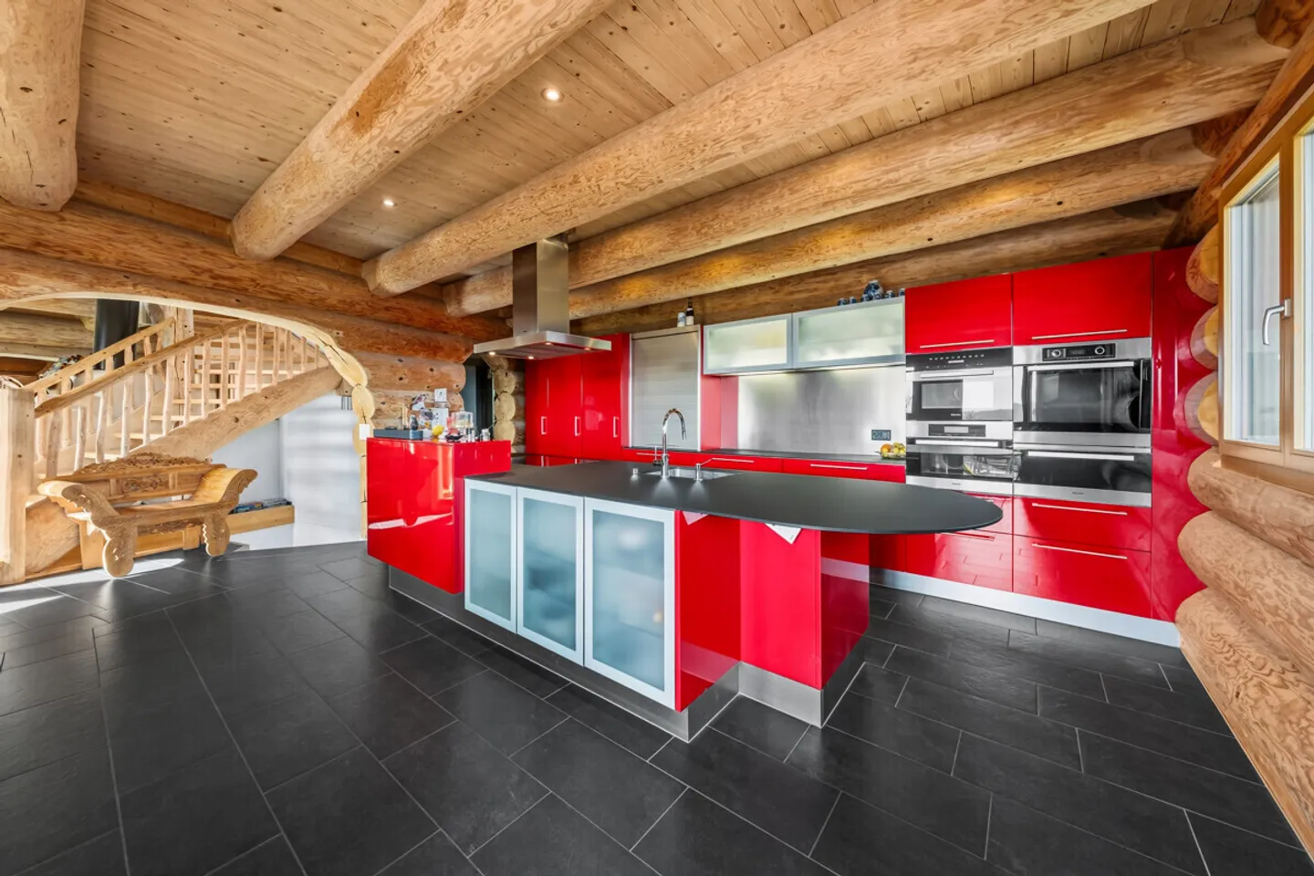 Cabane en rondins de classe A avec idylle de jardin - Photo 4 sur 13