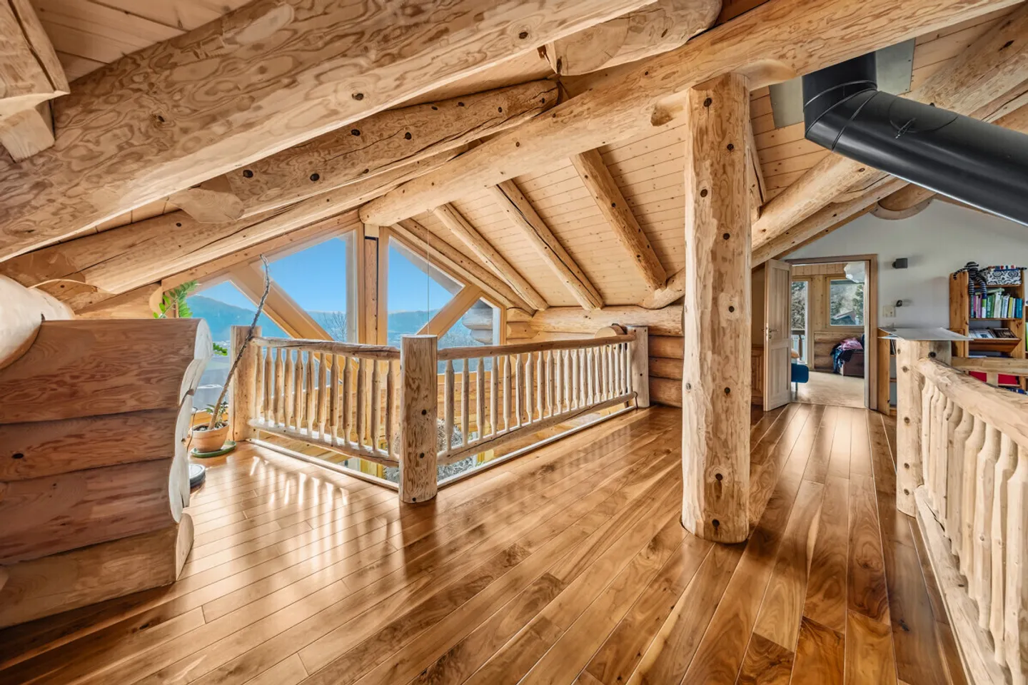 Cabane en rondins de classe A avec idylle de jardin - Photo 7 sur 13