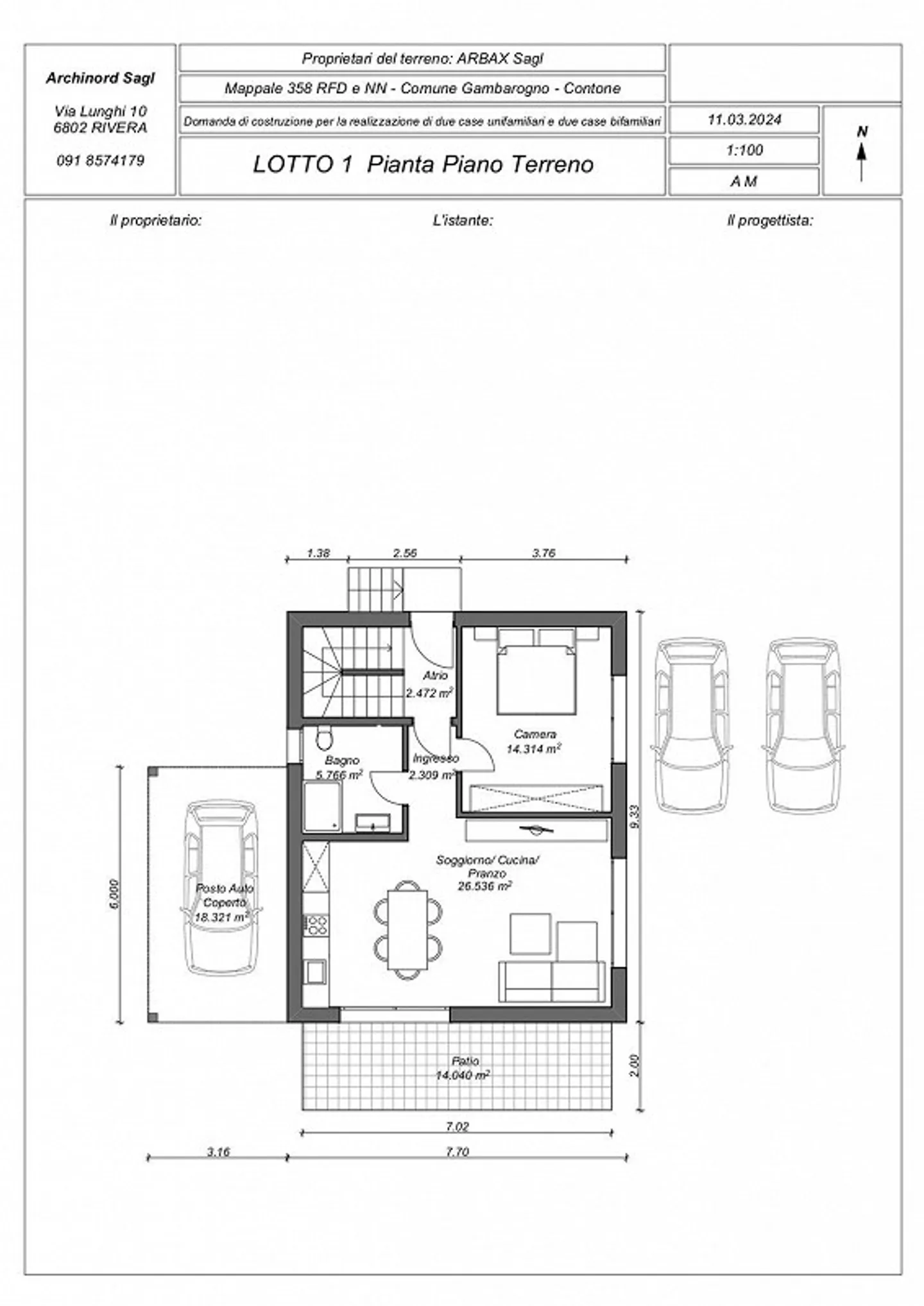 Modernes Doppelhaus - Foto 3 von 10