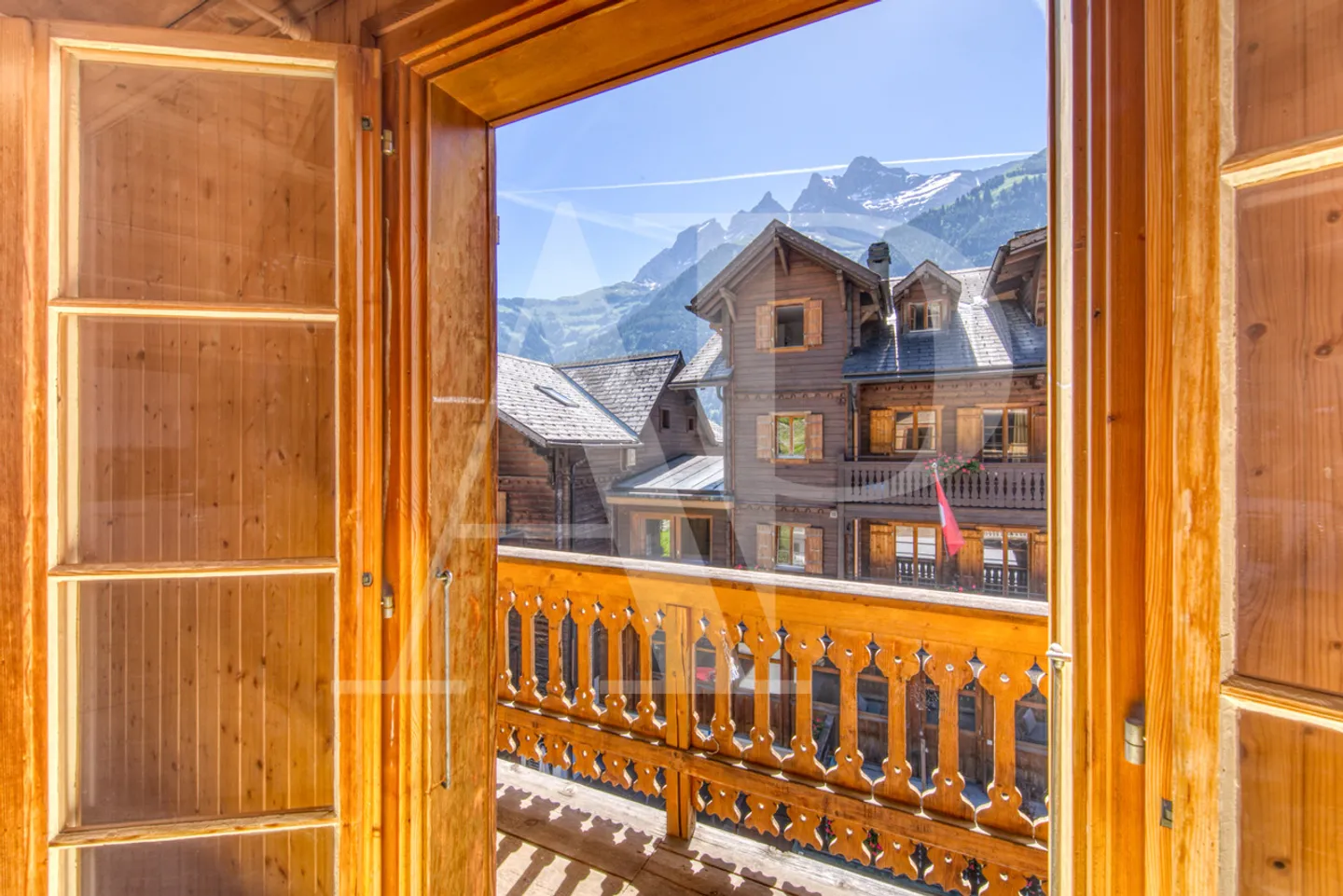 Wohnung mit altem Charme im Herzen von Champéry - Foto 4 von 9