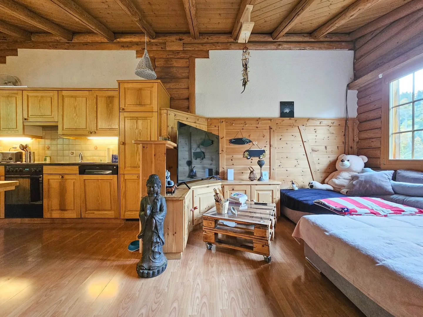 Appartement confortable de 2,5 pièces avec vue sur la montagne à Ried (Frutigen) - Photo 5 sur 12