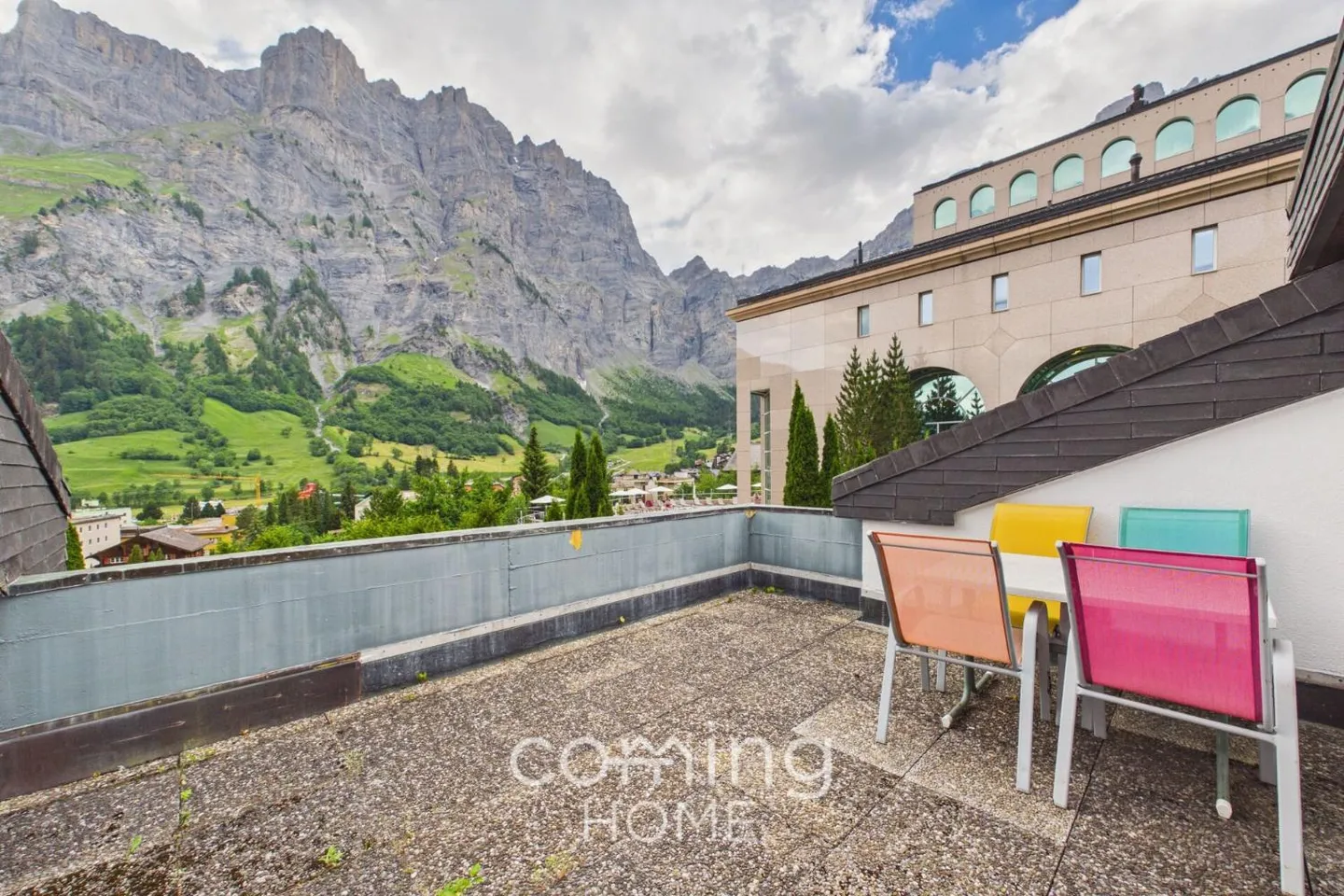 Sonnige Wohnung in Leukerbad - Foto 4 von 9