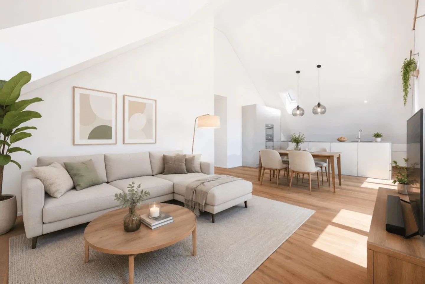Charmantes Penthouse mit Terrasse - Foto 1 von 9