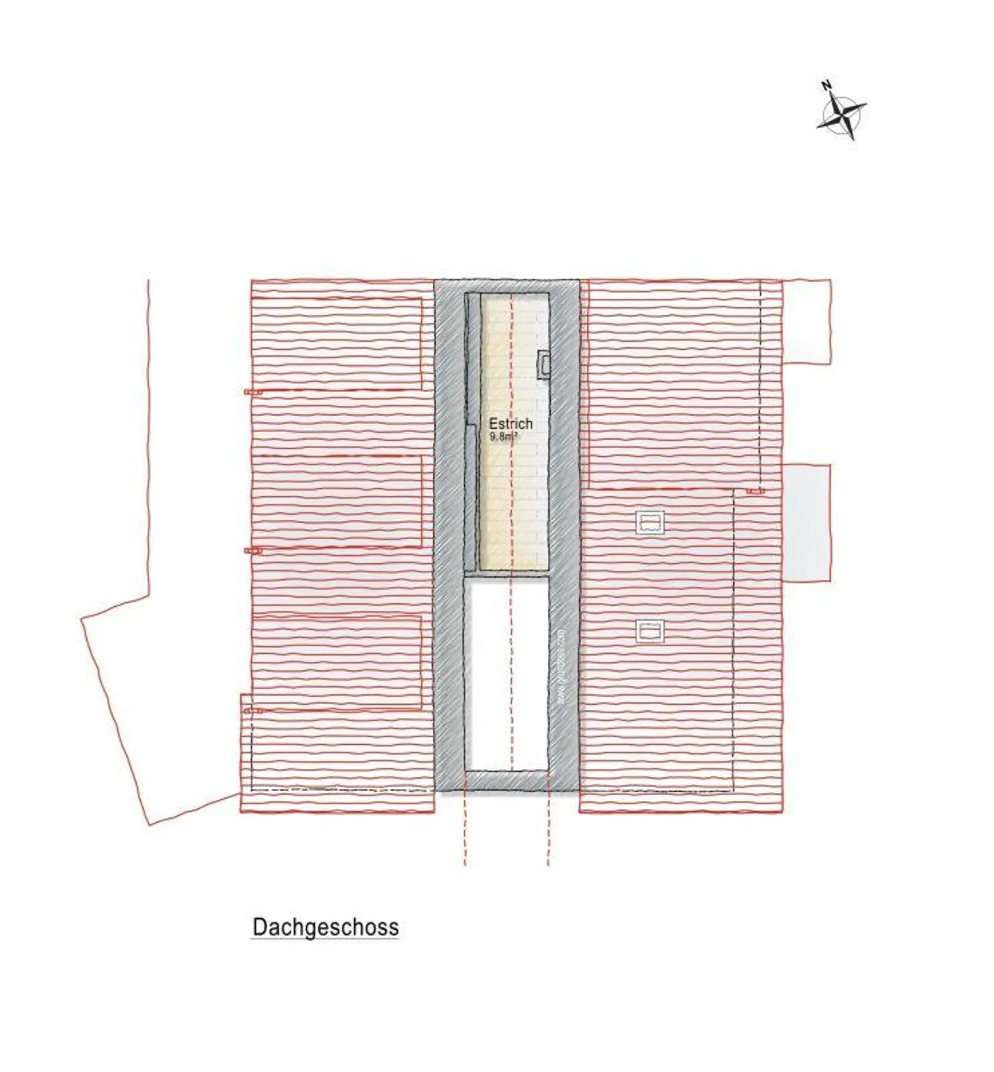 Charmantes Penthouse mit Terrasse - Foto 9 von 9