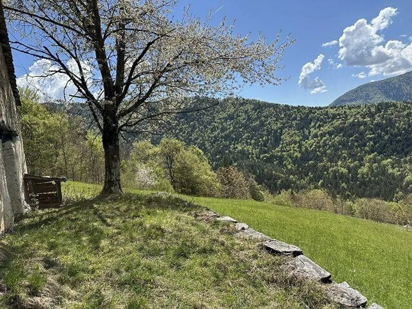 Maison rustique de 4 pièces à rénover avec beaucoup d'espace extérieur dans un emplacement isolé, très ensoleillé, calme avec vue panoramique - Photo 7 sur 13