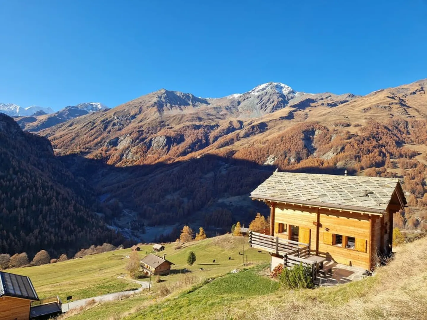 Chalet mit atemberaubendem Panoramablick - Ruhe - Sonnenschein - Residenz - Foto 2 von 13