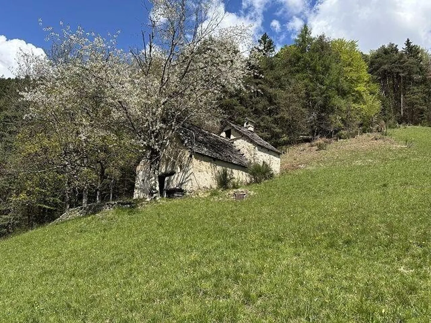 Maison rustique de 4 pièces à rénover avec beaucoup d'espace extérieur dans un emplacement isolé, très ensoleillé, calme avec vue panoramique - Photo 10 sur 13