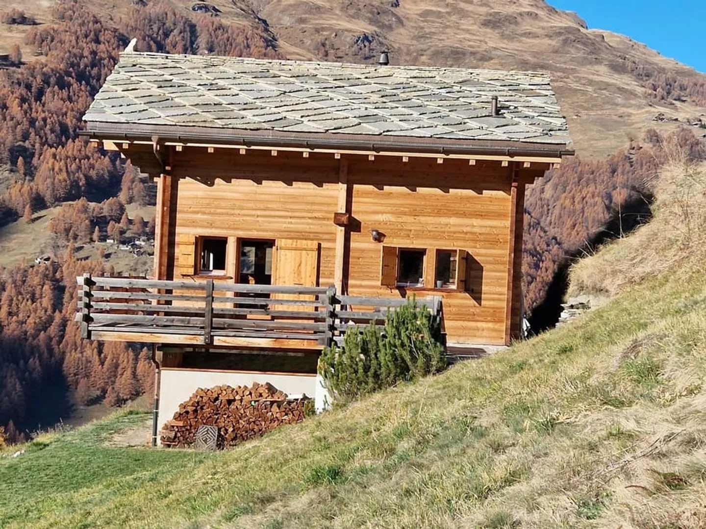 Chalet mit atemberaubendem Panoramablick - Ruhe - Sonnenschein - Residenz - Foto 5 von 13