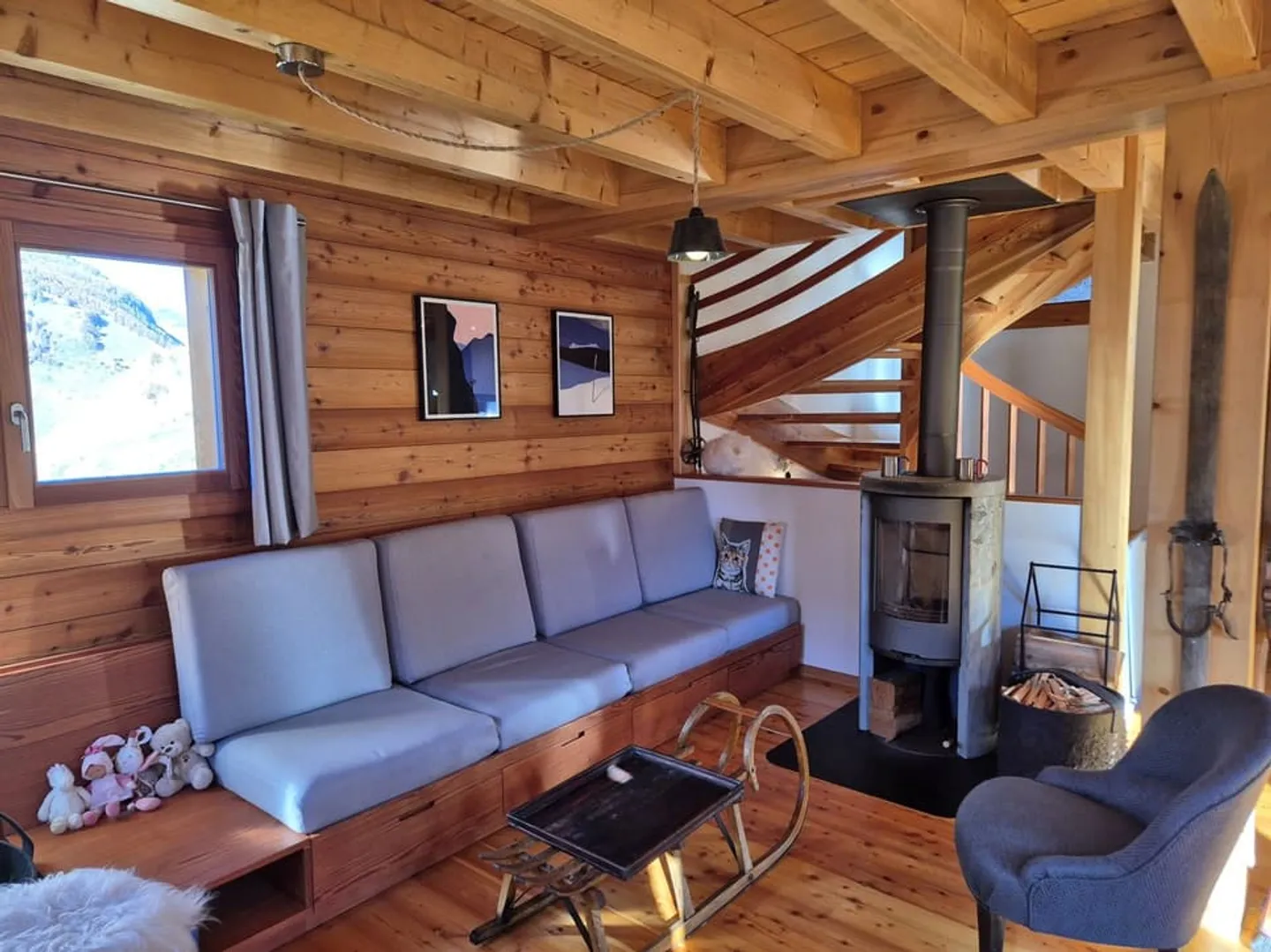 Chalet mit atemberaubendem Panoramablick - Ruhe - Sonnenschein - Residenz - Foto 12 von 13