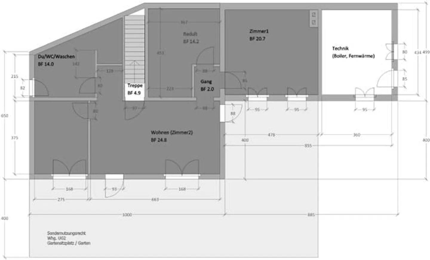 3.5 Room Apartment - Photo 4 of 4
