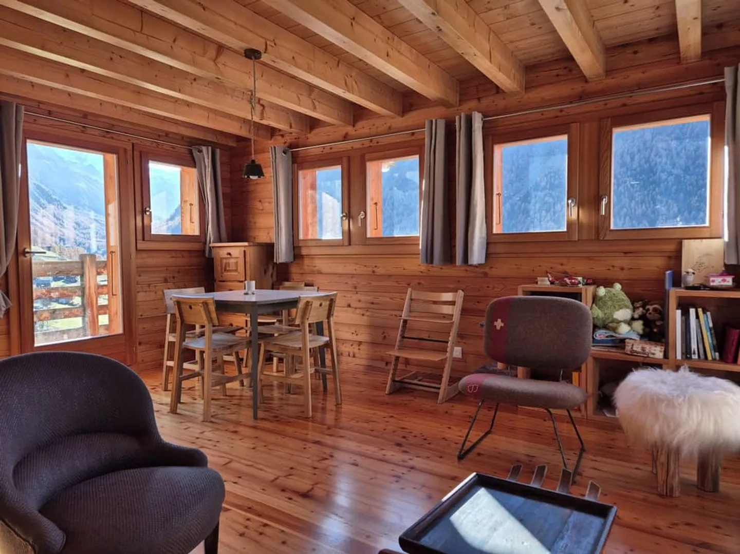 Chalet mit atemberaubendem Panoramablick - Ruhe - Sonnenschein - Residenz - Foto 11 von 13