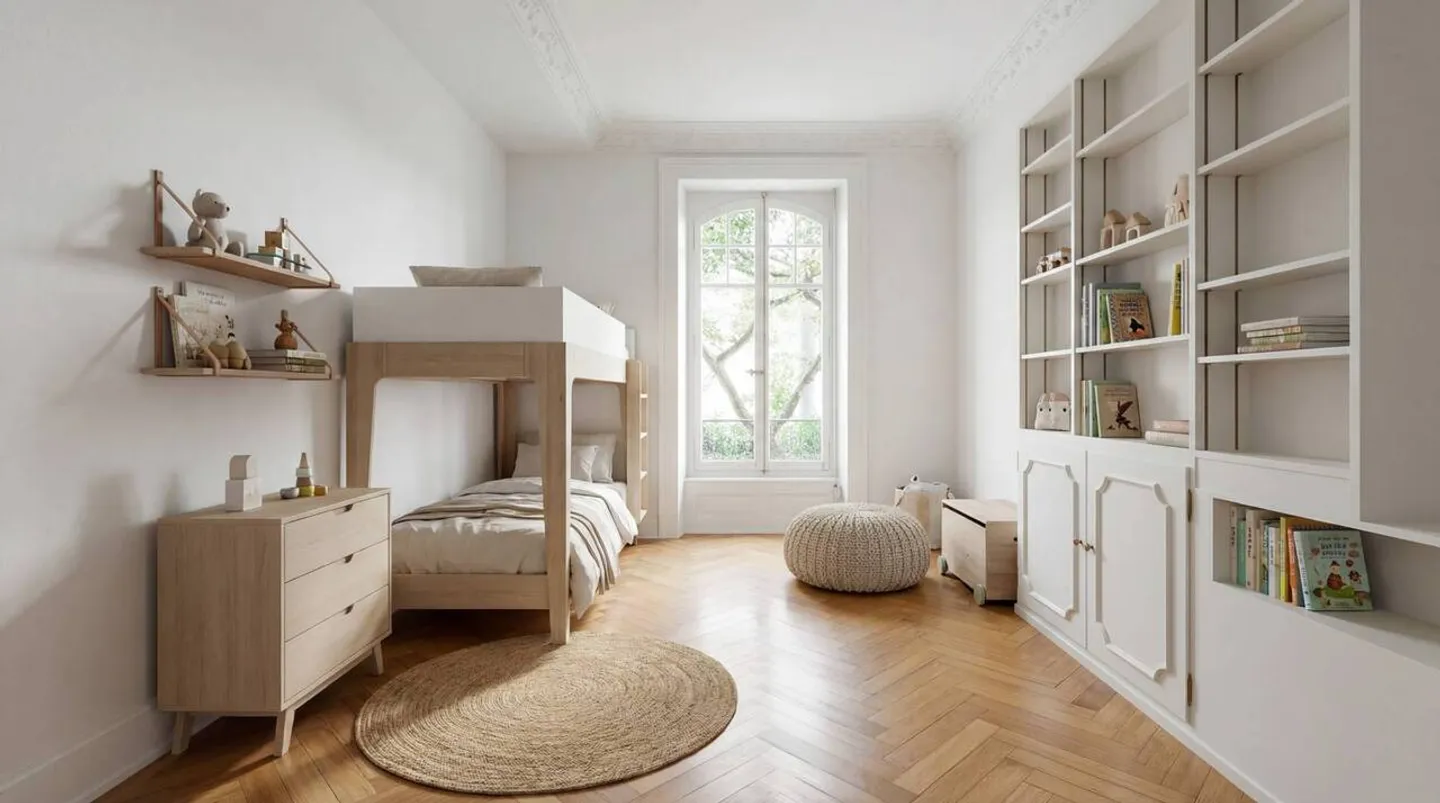 Prächtige Hausmannsche 5.5-Zimmer-Wohnung mit Garten - Foto 5 von 13