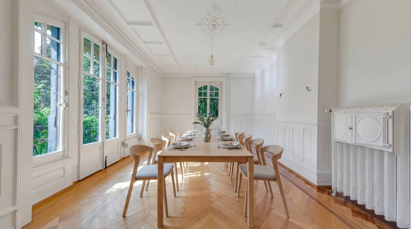 Prächtige Hausmannsche 5.5-Zimmer-Wohnung mit Garten - Foto 7 von 13