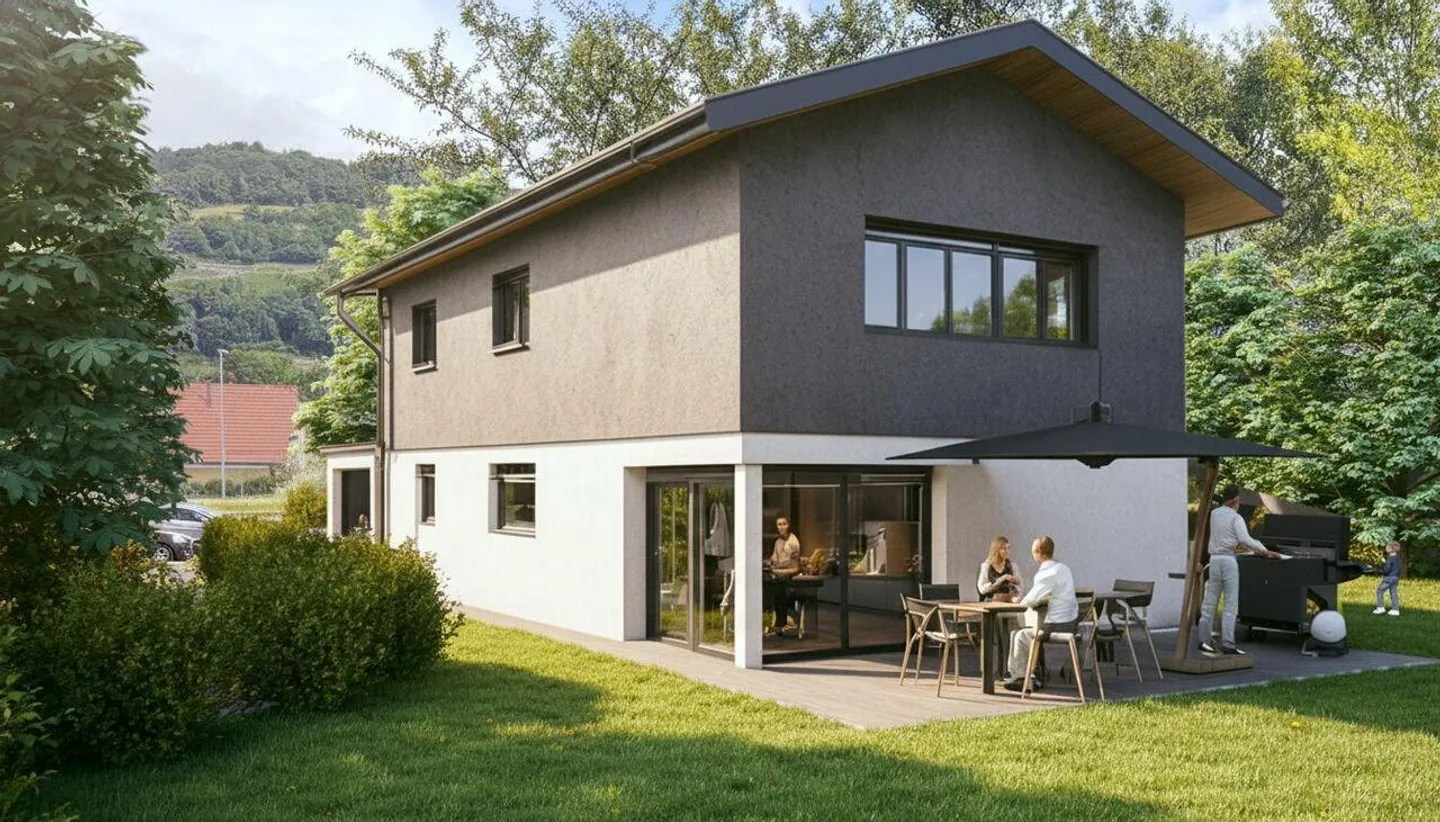 Magnifica villa nel cuore di un quartiere residenziale a Bex - Foto 2 di 14