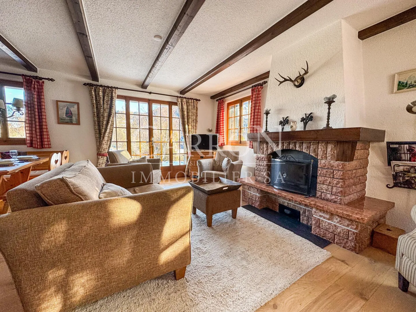 Très beau chalet à vendre à Tzoumaz / 4 Vallées - Photo 4 sur 10