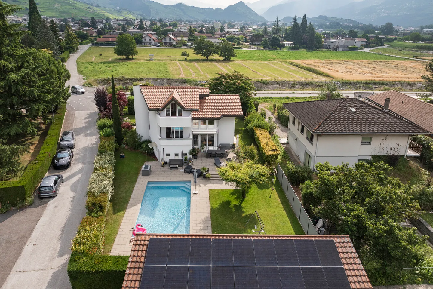 Il tuo angolo di pace a Vétroz - villa con piscina e grande giardino - Foto 1 di 12